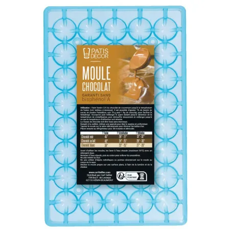 Moule chocolat demi-sphères...