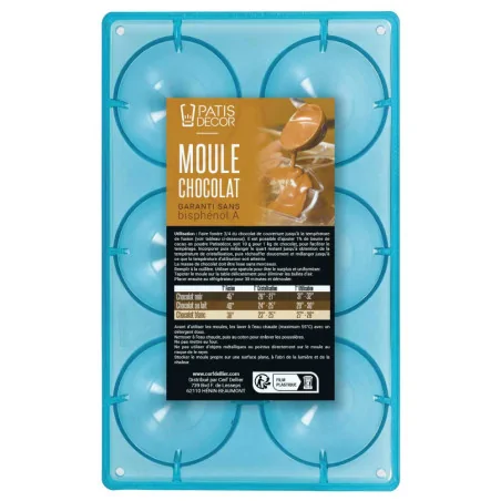 Moule chocolat demi sphère...