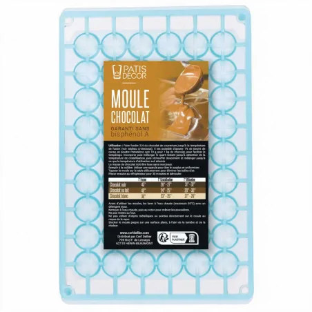 Moule chocolat demi-sphères...