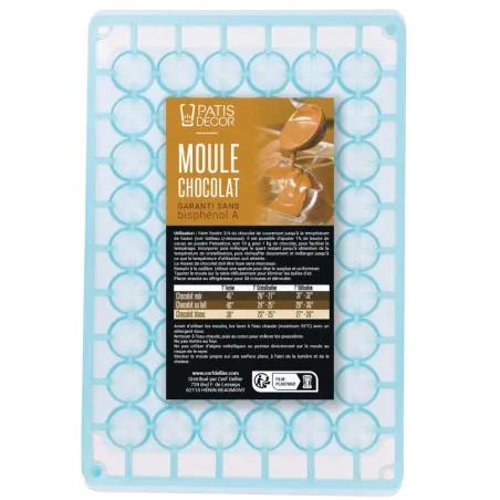 Moule chocolat demi-sphères...