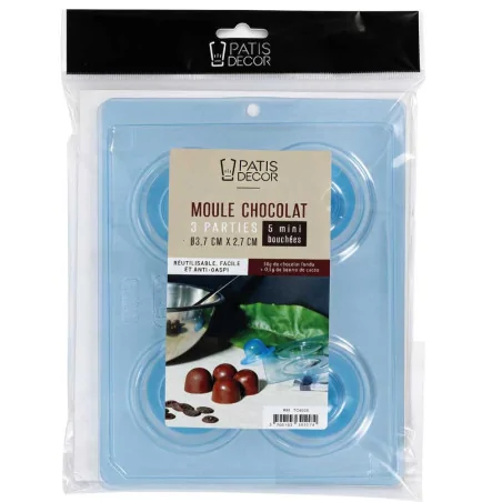 Moule chocolat en 3 parties...