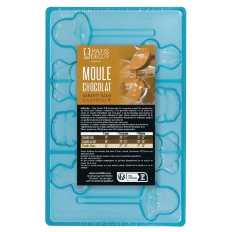 Moule Chocolat Sucettes...