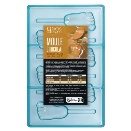 Moule Chocolat Sucettes Pied