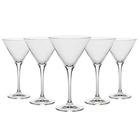 Lot de 6 verres à martini...