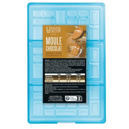 Moule chocolat tablette...