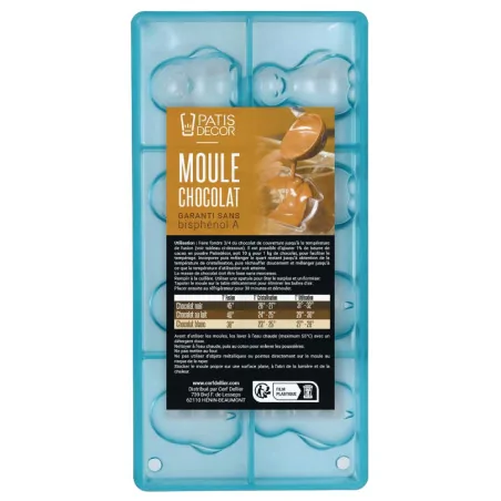 Moule chocolat Pingouins