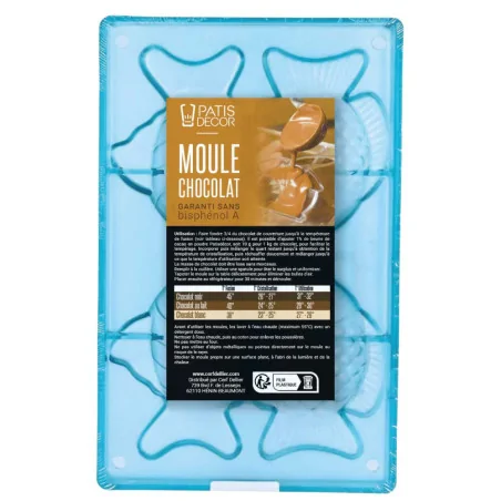 Moule chocolat 2 poissons...