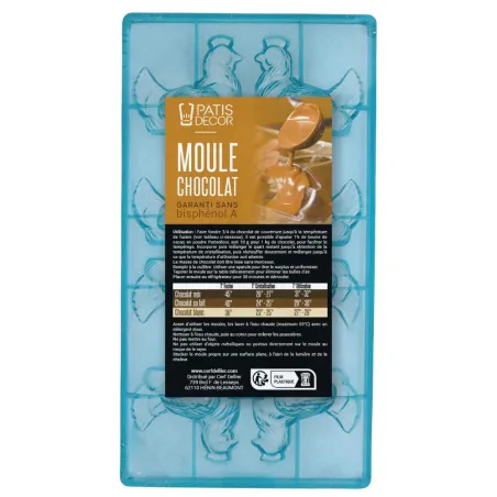 Moule chocolat Poules...