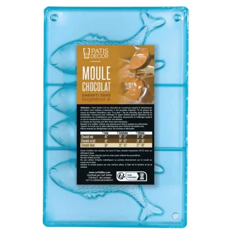 Moule chocolat carpes koï
