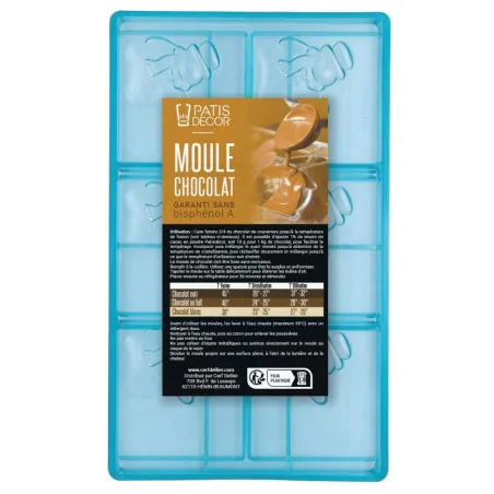 Moule chocolat tablettes...
