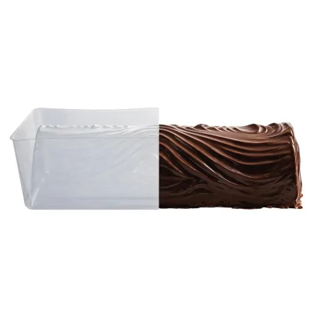 Moule à bûche PVC décor...