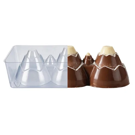 Moule à bûche PVC "Glacier"