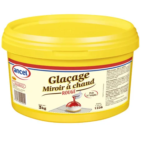 Glaçage miroir à chaud...