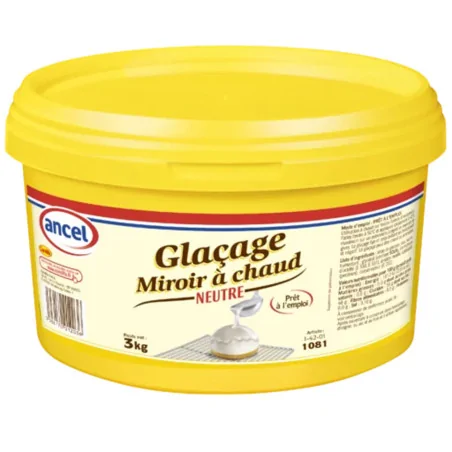 Glaçage miroir à chaud...