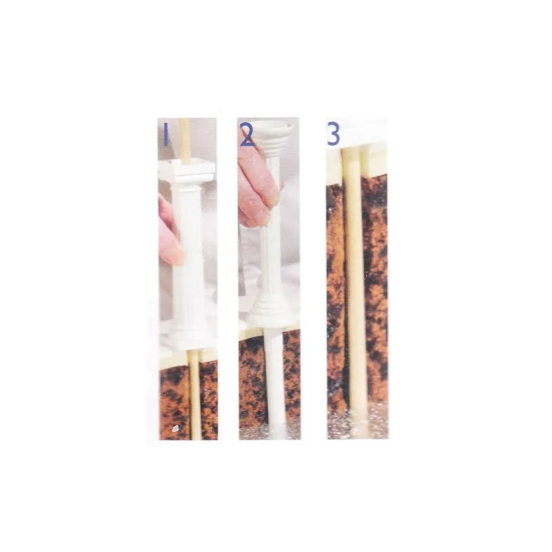 Dowel rods bois pour pièce montée PME (x12)