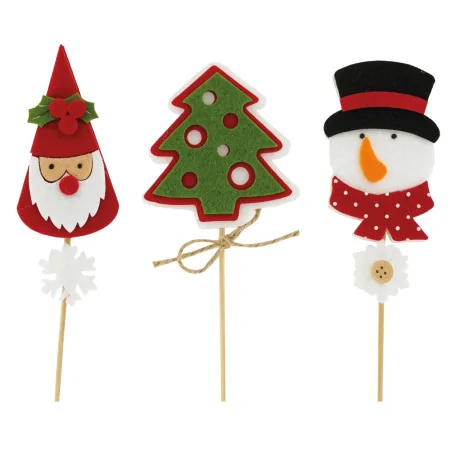 3 décors de Noël assortis...