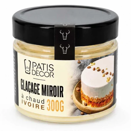 Glaçage miroir Ivoire 300 g...