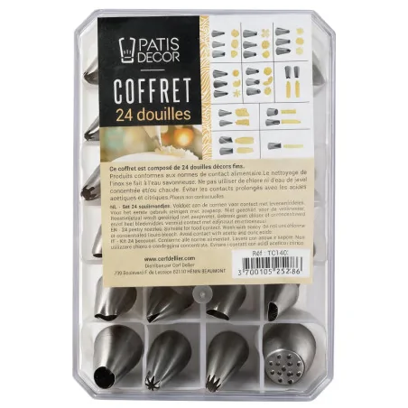 Coffret 24 douilles décors...