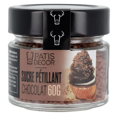 Sucre pétillant chocolat 60...