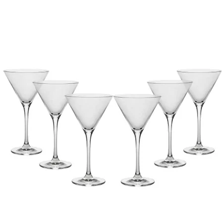 Lot de 6 verres à martini -...