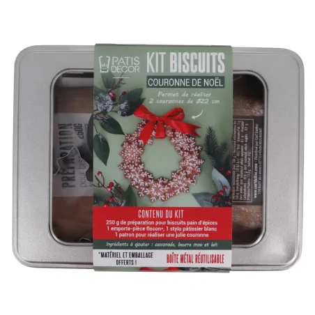 Kit couronne de Noël