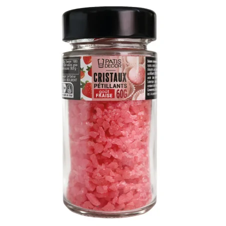 Cristaux pétillants sucrés...