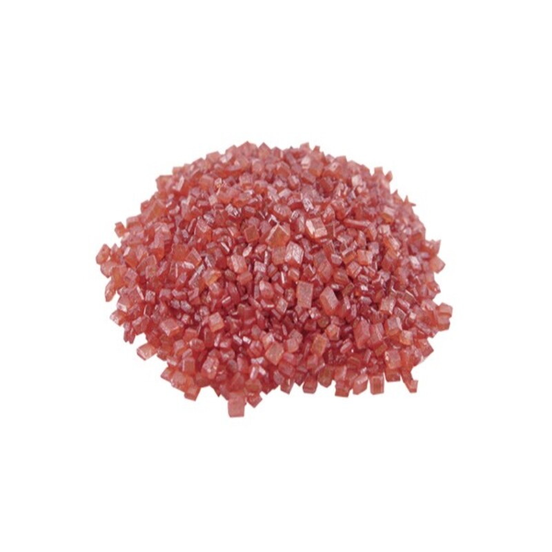 Paillettes alimentaires nacrées rouge - 85g - Patisdécor