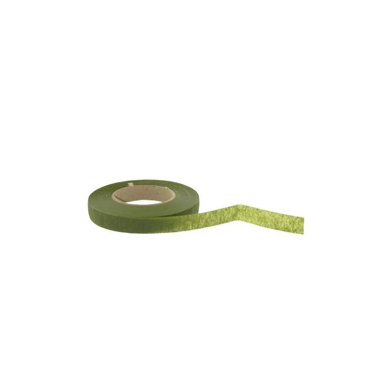 Adhésif floral vert l.12 mm (rouleau 27 m) 