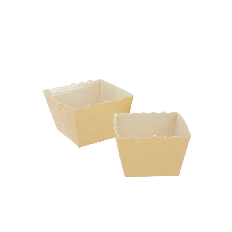 Moule carton Easy Bake carré 4,5 cm (x80)