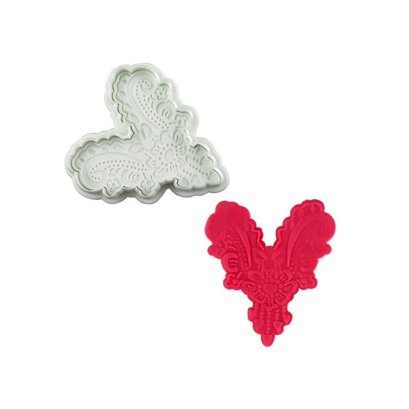 Découpoir éjecteur coeur cachemire Technicake 