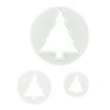 Découpoirs sapins Technicake (x3)