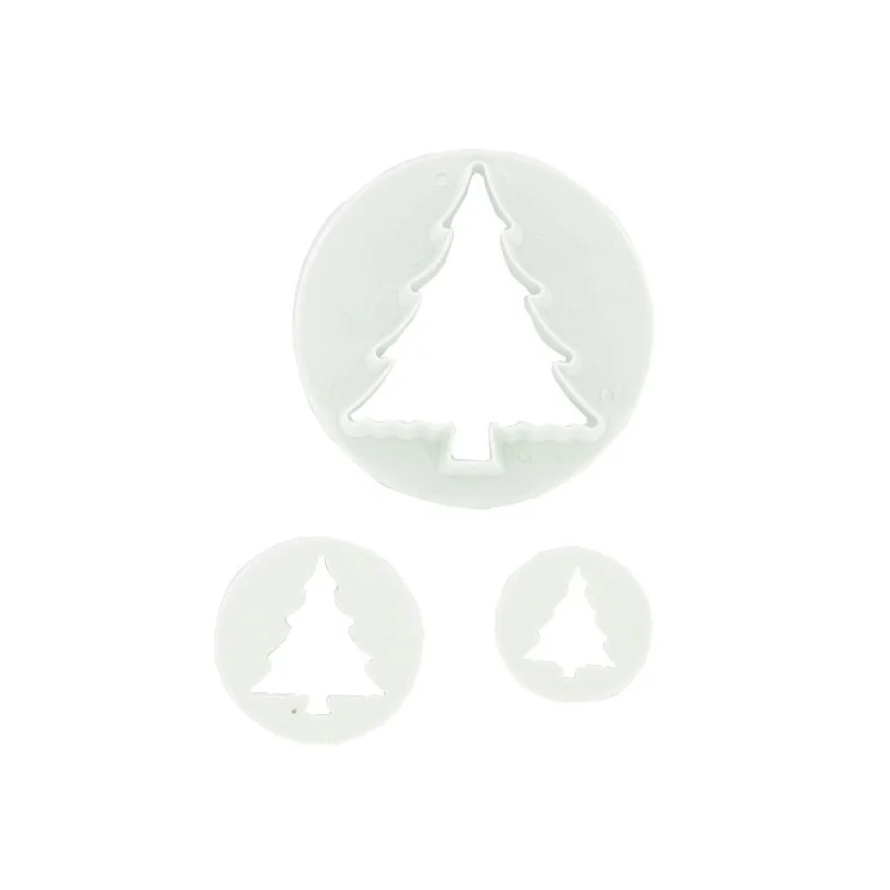 Découpoirs sapins Technicake (x3)