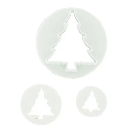 Découpoirs sapins Technicake (x3)