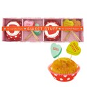 Kit déco cupcakes Coeurs Rouges Gatodéco Kit déco cupcakes Coeurs Rouges Gatodéco