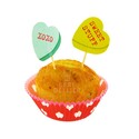 Kit déco cupcakes Coeurs Rouges Gatodéco Kit déco cupcakes Coeurs Rouges Gatodéco
