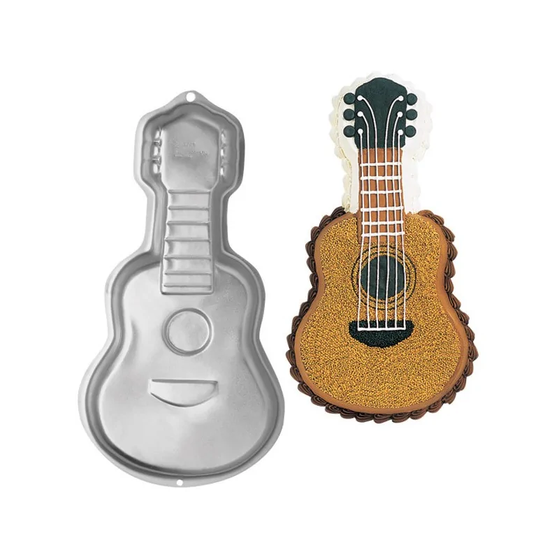 Moule A Gateau Guitare Wilton Cerf Dellier