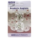 Emporte-pièces broderie feuille et 3 pétales Emporte-pièces broderie feuille et 3 pétales
