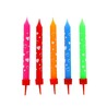 Bougies multicolores coeurs Gatodéco (x 10)