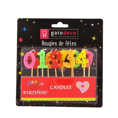 2 Ans Bougies Anniversaire Rose Petite Fille Bougies Anniversaire Chiffres  2[u351]