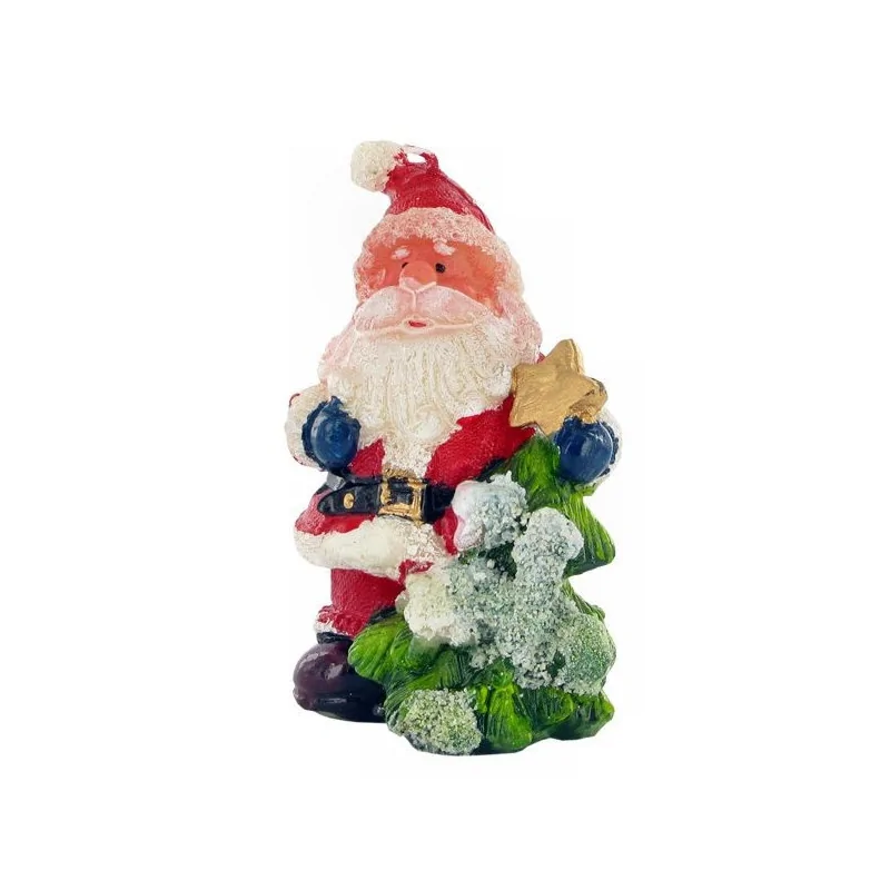 Bougie Noel Bougie Pere Noel Cerf Dellier