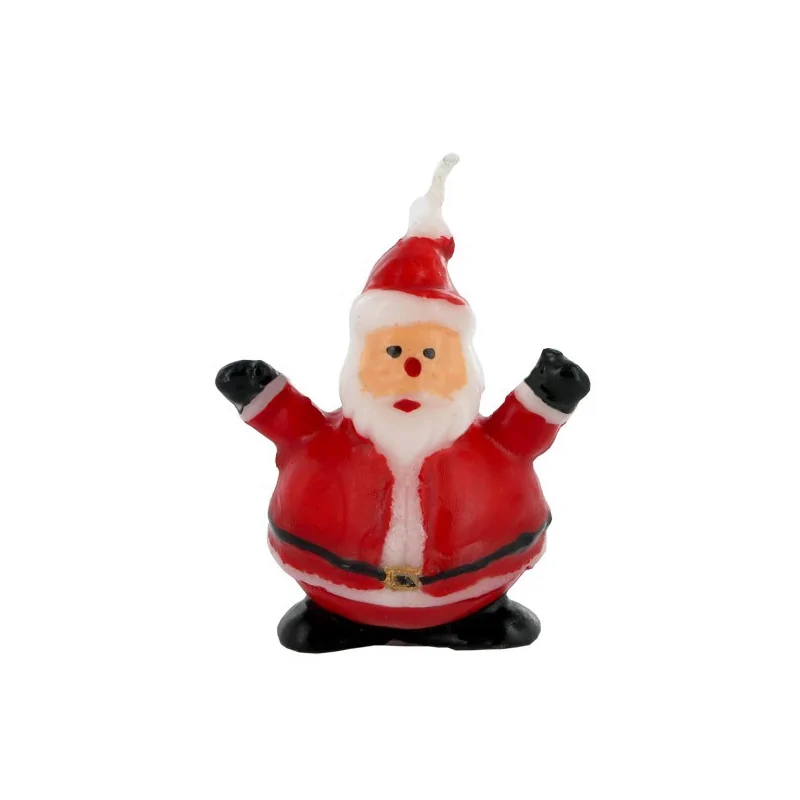 Petite bougie Père Noël