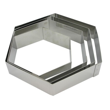 Cercle à tarte perforé 12 cm - ht 2 cm @