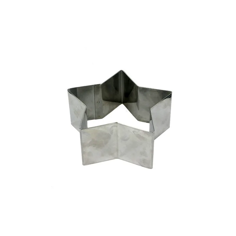 Etoile 5 branches inox 10 cm