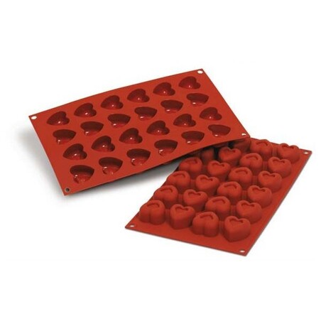 Moule silicone souple 40 mini disques pastilles 2,7 cm - Silikomart