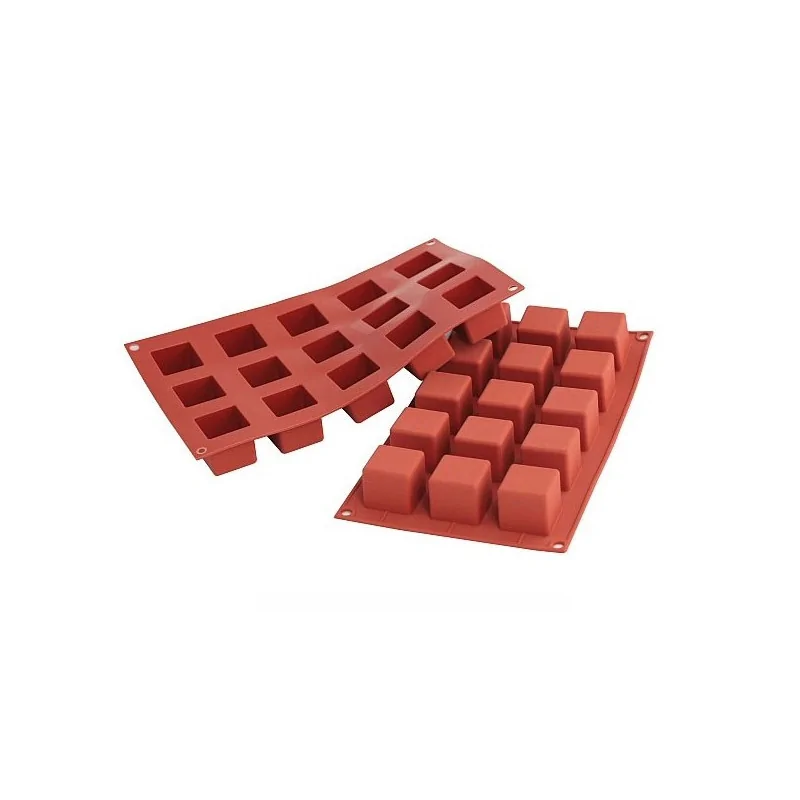 Moule silicone 15 petits cubes