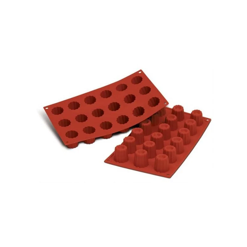 Moule silicone 18 mini cannelés bordelais