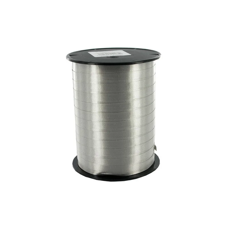 Bolduc satiné argent 7mm (250 m)