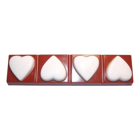 Moule Chocolat Polycarbonate 3D - Coeur St Valentin