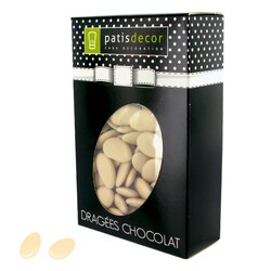 Dragées chocolat ivoire Patisdécor 500 g 