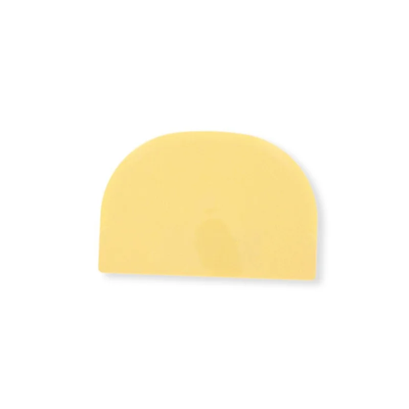 Racloir pâtisserie demi-rond souple